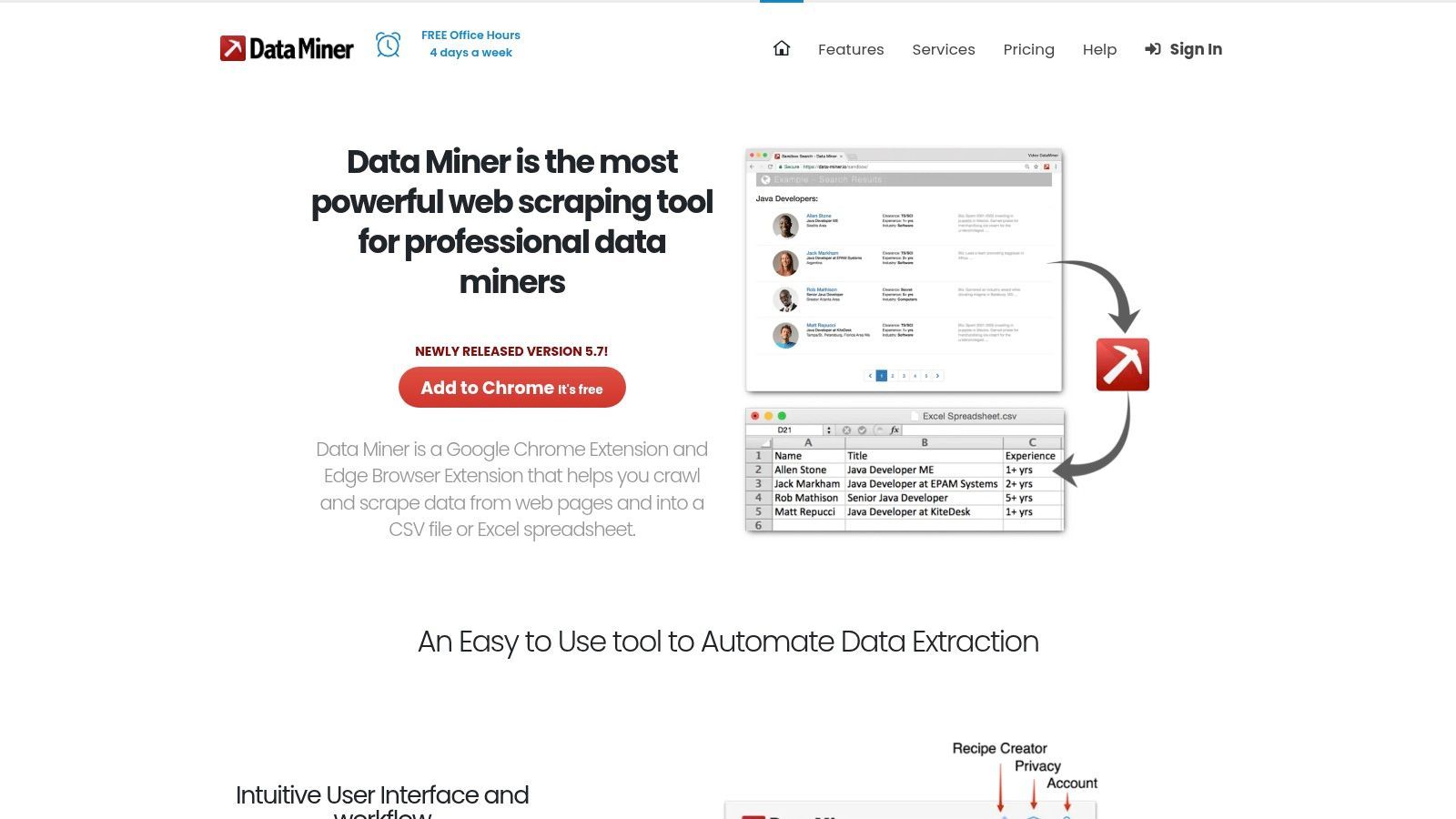 Data Miner (dataminer.io)