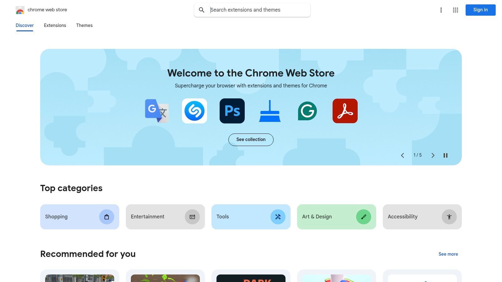Chrome Web Store
