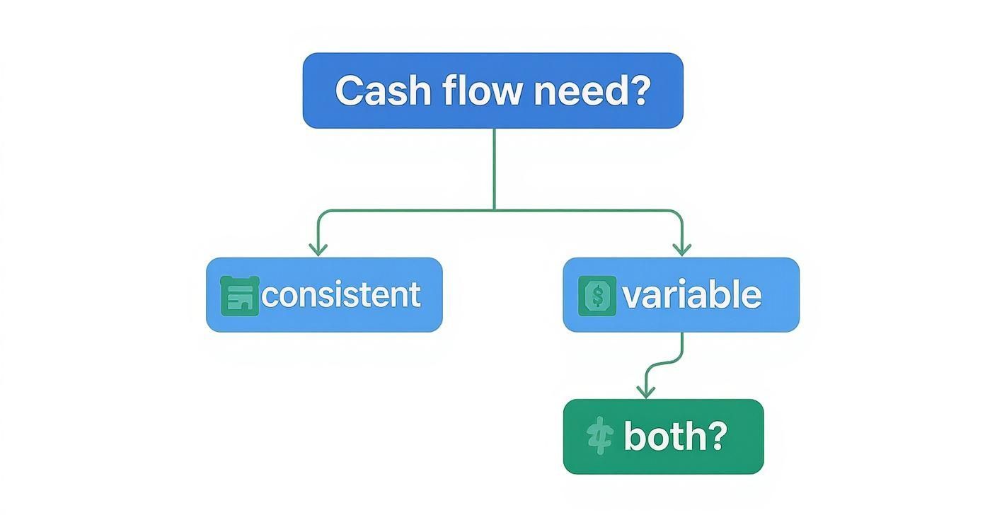 Infographic about pricing model for your lead-data business