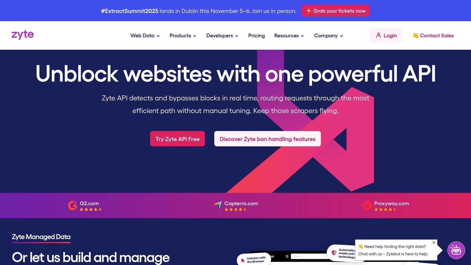 Zyte (formerly Scrapinghub)