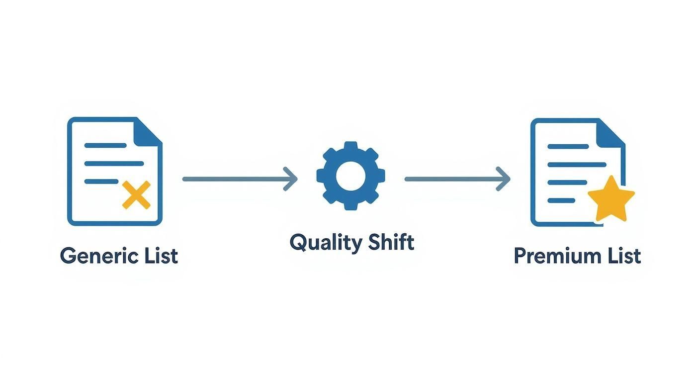 Infographic about increase list value and charge premium rates