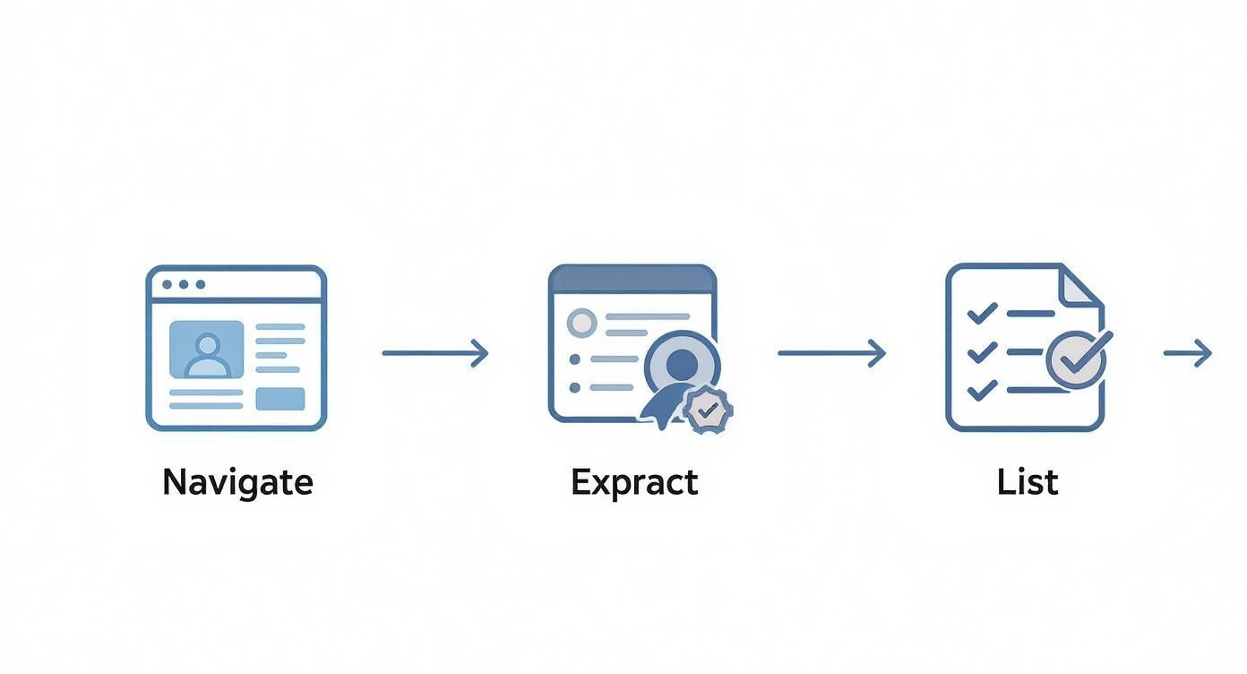 Infographic about enrich company search results