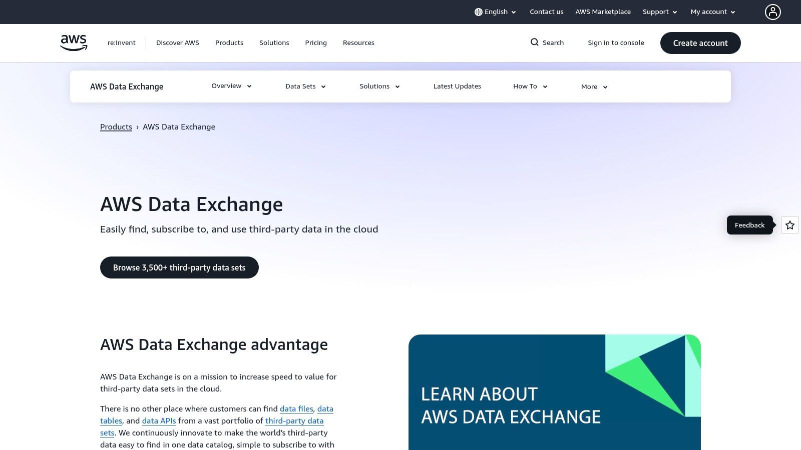 AWS Data Exchange