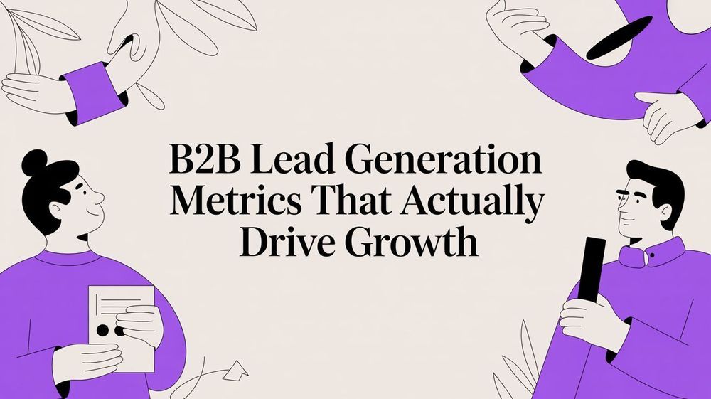 B2B Lead Generation Metrics That Actually Drive Growth