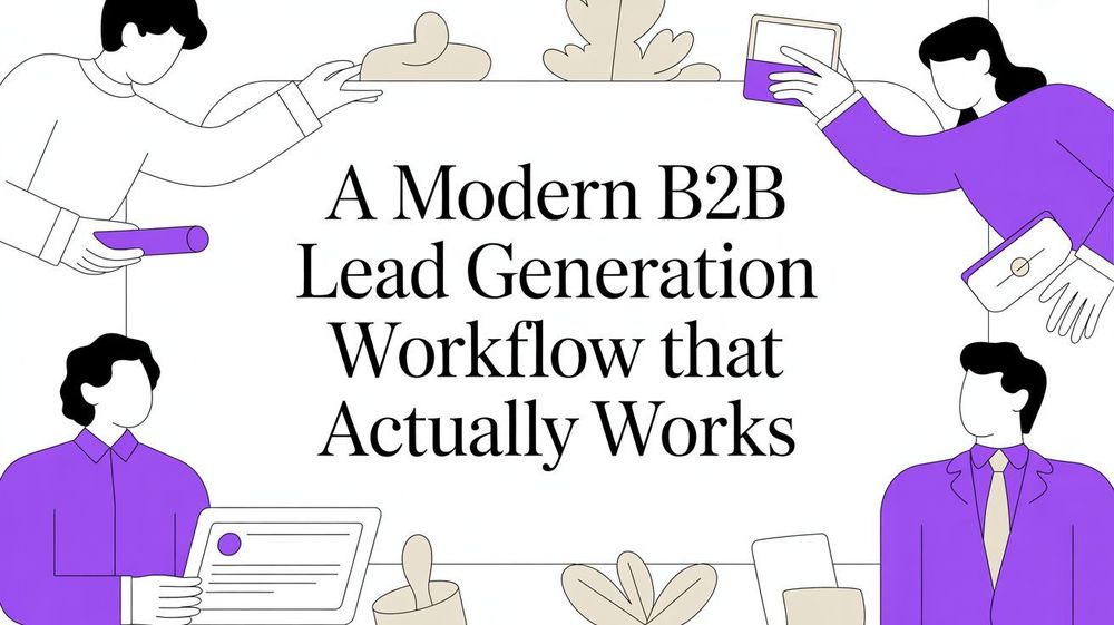 A Modern B2B Lead Generation Workflow That Actually Works ...