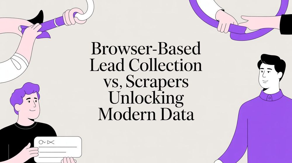 Browser-Based Lead Collection vs. Scrapers: A Guide for Modern Lead Generation