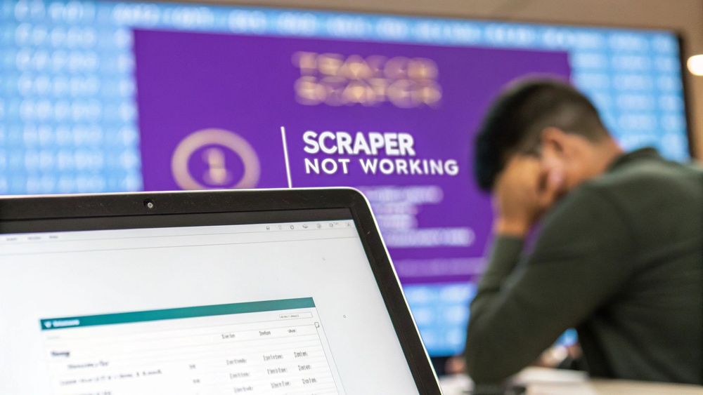 Data Scraper Not Working? 9 Fixes & the Fastest Alternative (2025 Guide)