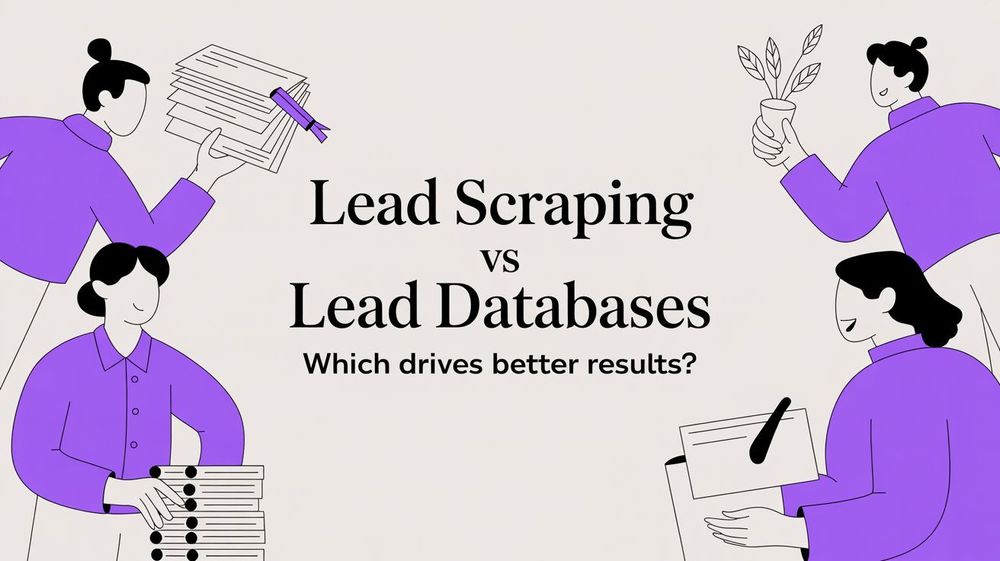 Lead Scraping vs Lead Databases: Which Drives Better Results?