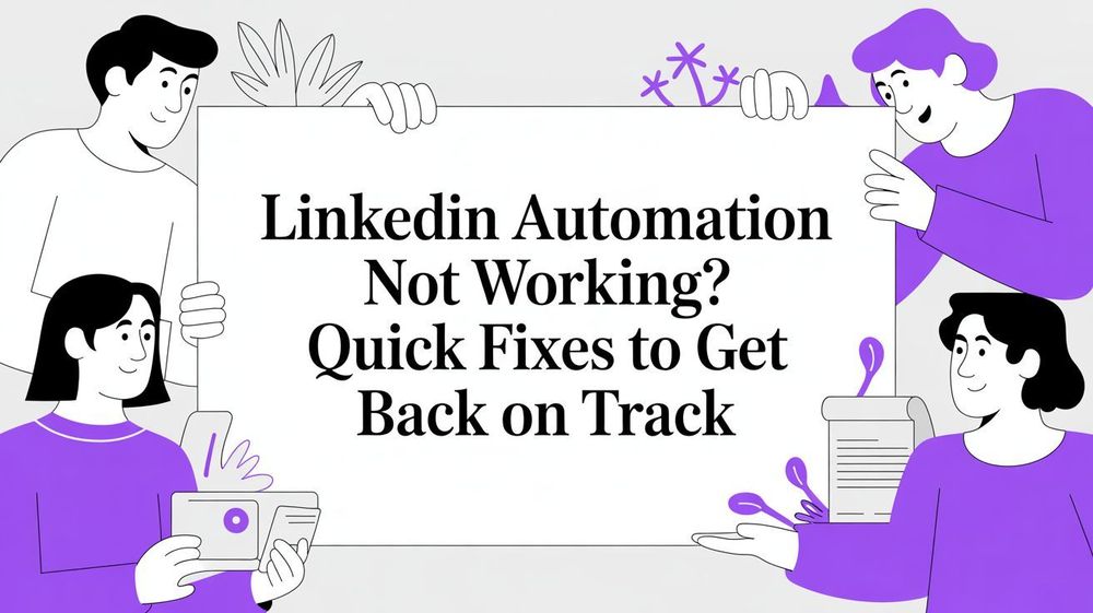 LinkedIn Automation Not Working? Quick Fixes to Get Back on Track
