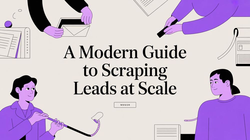 A Modern Guide to Scraping Leads at Scale