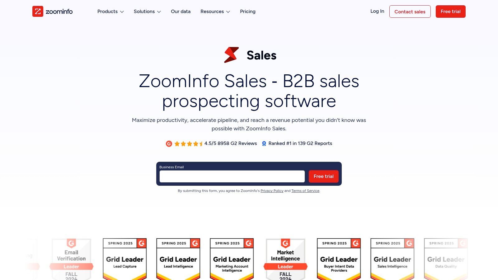 ZoomInfo SalesOS